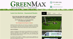 Desktop Screenshot of greenmaxlawns.com