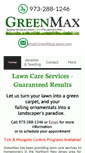 Mobile Screenshot of greenmaxlawns.com